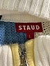 STAUD Color Block Yellow Pullover Sweater Size L - photo 7