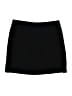 Gloria Vanderbilt Solid Black Skort Size 12 - photo 1