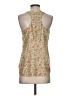 Candie's 100% Polyester Yellow Tank Top Size S - photo 2