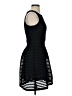 Mossimo 100% Polyester Stripes Black Cocktail Dress Size XS - photo 4