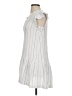 Monrow 100% Cotton Stripes White Casual Dress Size S - photo 5