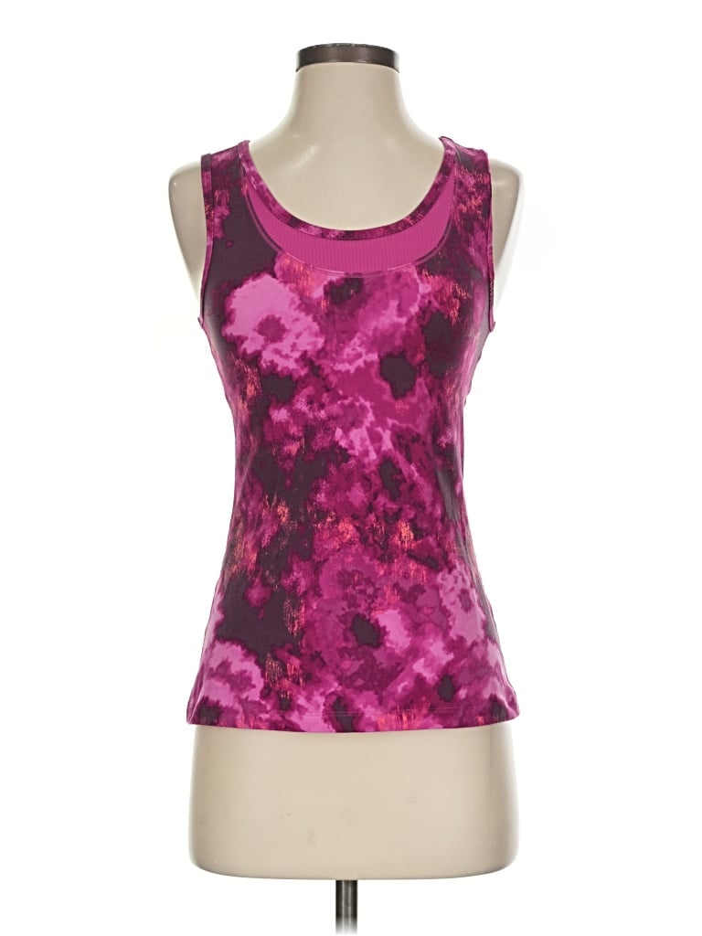 Pre-owned Lucy Tank Top Pink Strapless Neckline Tops