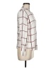 Splendid 100% Rayon Plaid Ivory Long Sleeve Blouse Size M - photo 4