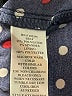 Connected Apparel Polka Dots Blue Casual Dress Size 8 - photo 8