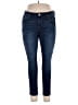 Melissa McCarthy Seven7 Solid Blue Jeans Size 16 - photo 1