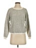 Club Monaco Chevron-herringbone Silver Pullover Sweater Size XS - photo 1