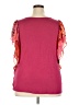 One World 100% Polyester Red Sleeveless T-Shirt Size 2X - photo 2