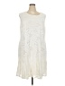Connected Apparel Ivory Cocktail Dress Size 24 - photo 1