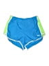 Puma 100% Polyester Color Block Blue Athletic Shorts Size S - photo 1
