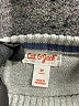 Cat & Jack 100% Cotton Silver Pullover Sweater Size 2T - photo 3