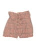 Forever 21 Checkered-gingham Red Shorts Size M - photo 1