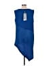 LTD 100% Polyester Blue Casual Dress Size L - photo 2