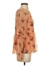 Pieces 100% Polyester Orange 3/4 Sleeve Blouse Size XS - photo 4