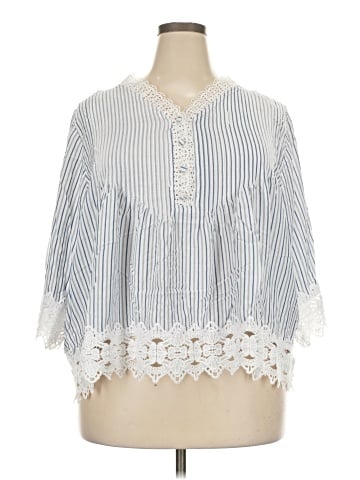 Chelsea & Theodore 3/4 Sleeve Blouse (view 1)