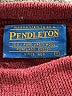 Pendleton 100% Virgin Wool Burgundy Wool Pullover Sweater Size M - photo 7