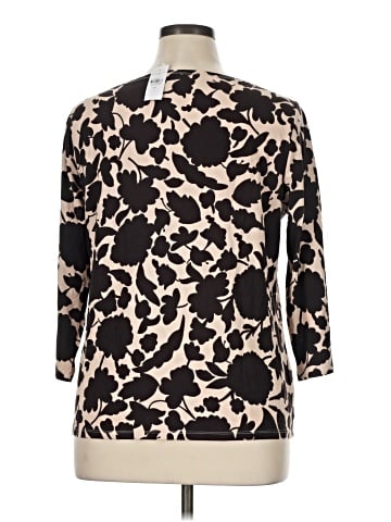 Ann Taylor Factory 3/4 Sleeve T-Shirt (view 2)