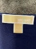 MICHAEL Michael Kors 100% Polyester Blue Sleeveless Blouse Size L - photo 4