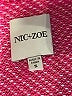 Nic + Zoe Pink Blazer Size S - photo 6