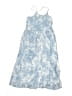 Tucker + Tate 100% Rayon Tie-dye Blue Dress Size 8 - photo 1