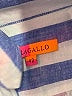 Vilagallo 100% Linen Stripes Blue Long Sleeve Button-Down Shirt Size EU (FR) 42 / US 10 - photo 6
