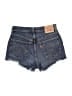Levi's Stars Blue Denim Shorts Size 26 waist - photo 2