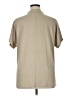 Automet Solid Tan Short Sleeve Turtleneck Size XL - photo 2