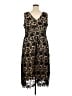 Soprano Black Cocktail Dress Size 3XL - photo 2