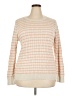 Style&Co Plaid Ivory Pullover Sweater Size XXL - photo 1