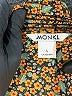 Monki 100% Polyester Print Yellow Casual Dress Size S - photo 7