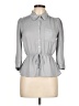 Monteau 100% Polyester Gray 3/4 Sleeve Blouse Size L - photo 1