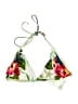 Spiegel Floral Green Swimsuit Top Size 10 - photo 1