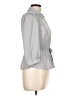 Monteau 100% Polyester Gray 3/4 Sleeve Blouse Size L - photo 4