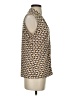 Calvin Klein Tan Sleeveless Blouse Size S - photo 4