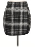 Better be Plaid Gray Casual Skirt Size L - photo 1