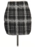 Better be Plaid Gray Casual Skirt Size L - photo 2