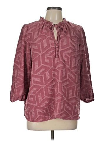 Haute Monde 3/4 Sleeve Blouse (view 1)