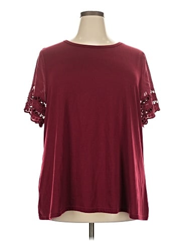BLOOMCHIC Short Sleeve Top (view 1)