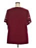 BLOOMCHIC Burgundy Short Sleeve Top Size 22 - 24 - photo 2