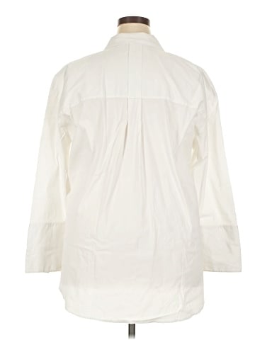 Halogen 3/4 Sleeve Button-Down Shirt (view 2)