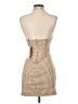 Zara 100% Polyester Houndstooth Tan Casual Dress Size S - photo 2