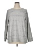 Apt. 9 Gray Pullover Sweater Size 1X - photo 1