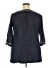 Eddie Bauer Blue 3/4 Sleeve Blouse Size XXL - photo 2