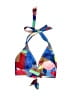 Venus Graphic Blue Swimsuit Top Size XS - photo 1