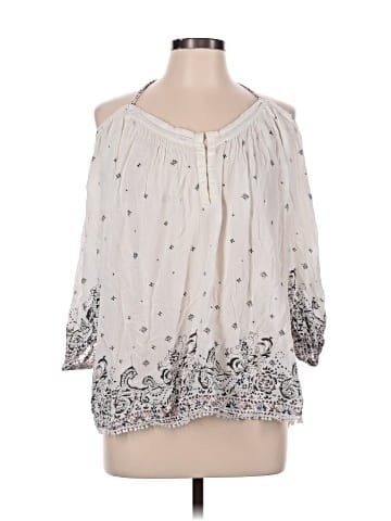 Ecote 3/4 Sleeve Blouse (view 1)