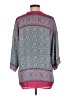 Zara Basic Blue 3/4 Sleeve Blouse Size M - photo 2
