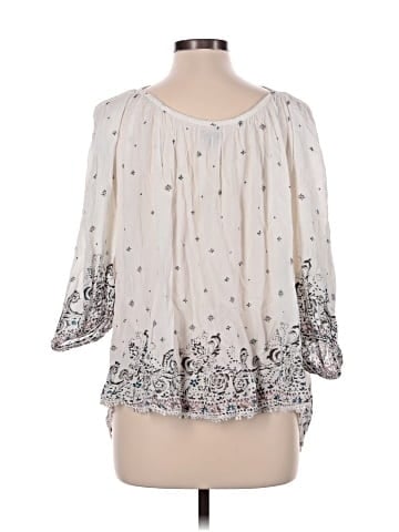 Ecote 3/4 Sleeve Blouse (view 2)