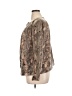 Elementz Animal Print Brown Blazer Size 1X - photo 5