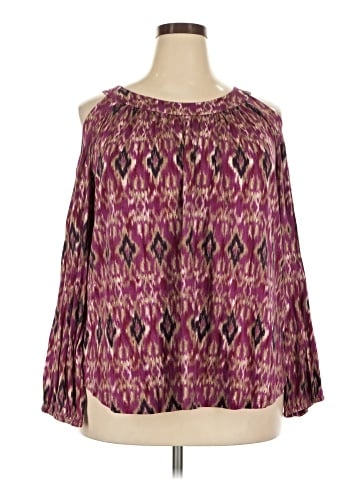 Lauren by Ralph Lauren 3/4 Sleeve Blouse (view 1)