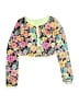 Limited Too Green Rash Guard Size 10 - photo 1