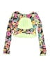 Limited Too Green Rash Guard Size 10 - photo 2